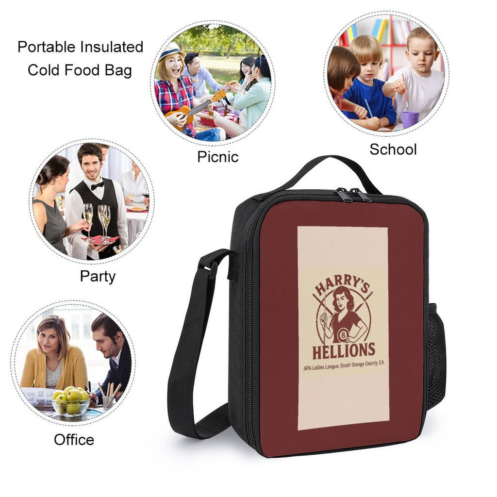 Harry’s Hellions Kids 3-Piece School Backpack Set (Backpack, Lunch Bag and Pencil Case)