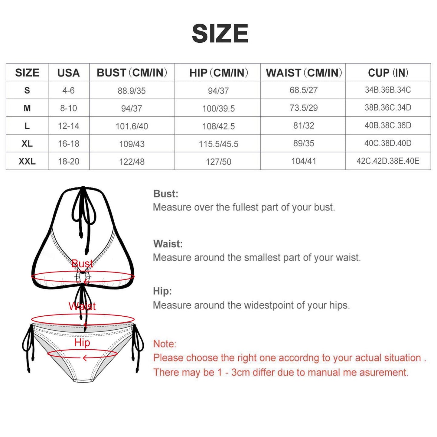 Chalked Up – Women’s Tie-Front Halter Bikini Set | “Head Down / Stay Sharp” Edition