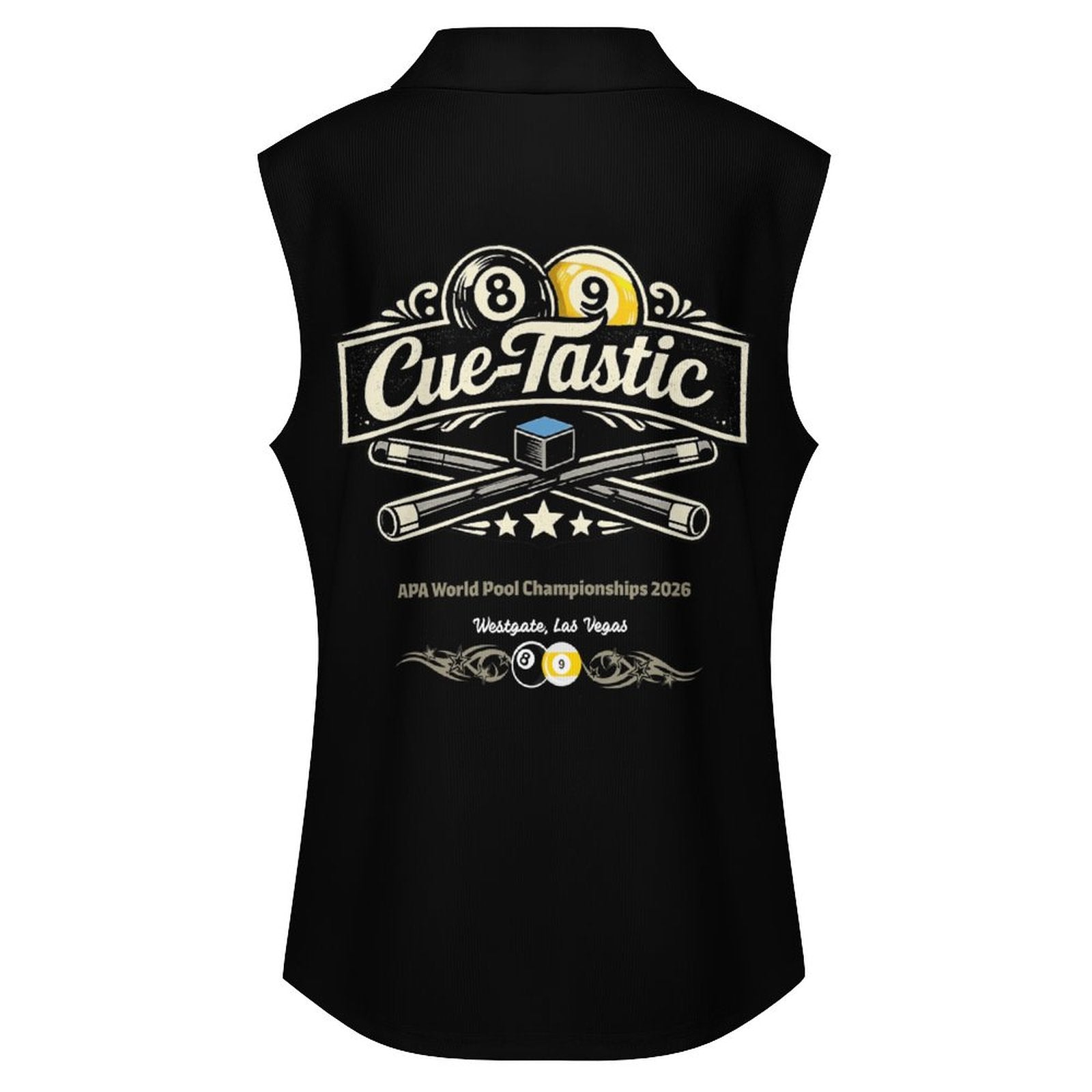 Cue-Tastic Team Shirt - Women's Polo Tank