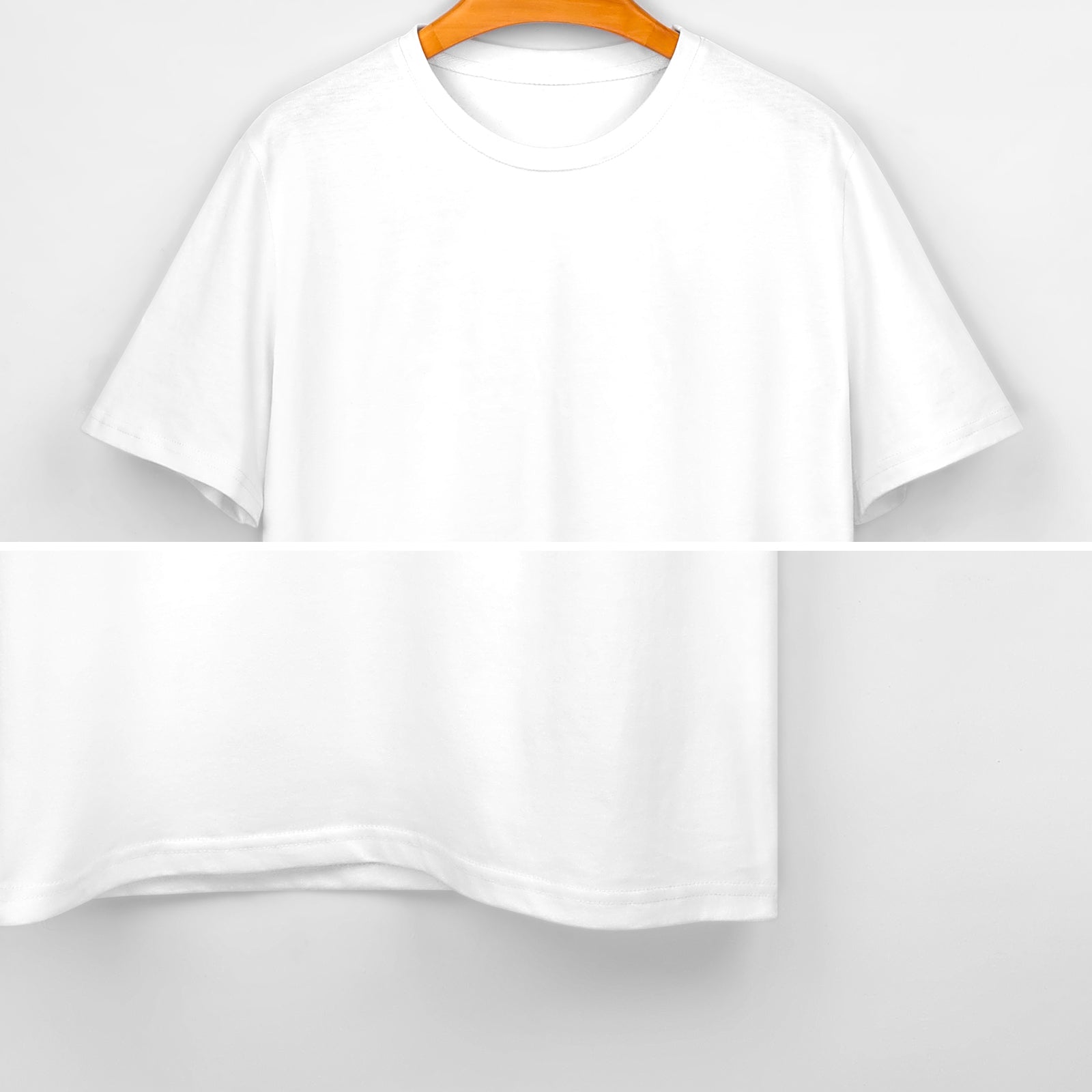 City Collection - Women's Cotton Summer Crew Neck Tee