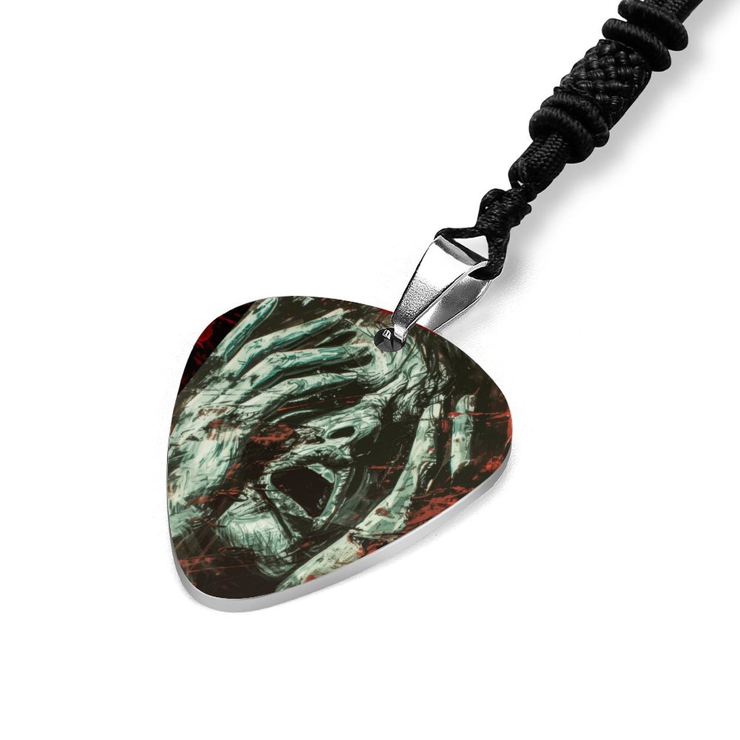 City Trend - Guitar Pick Necklace