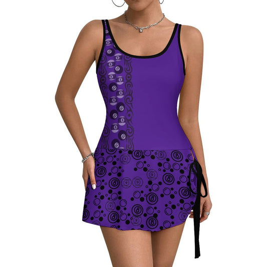 Billiards Lovers Short Cami Dress