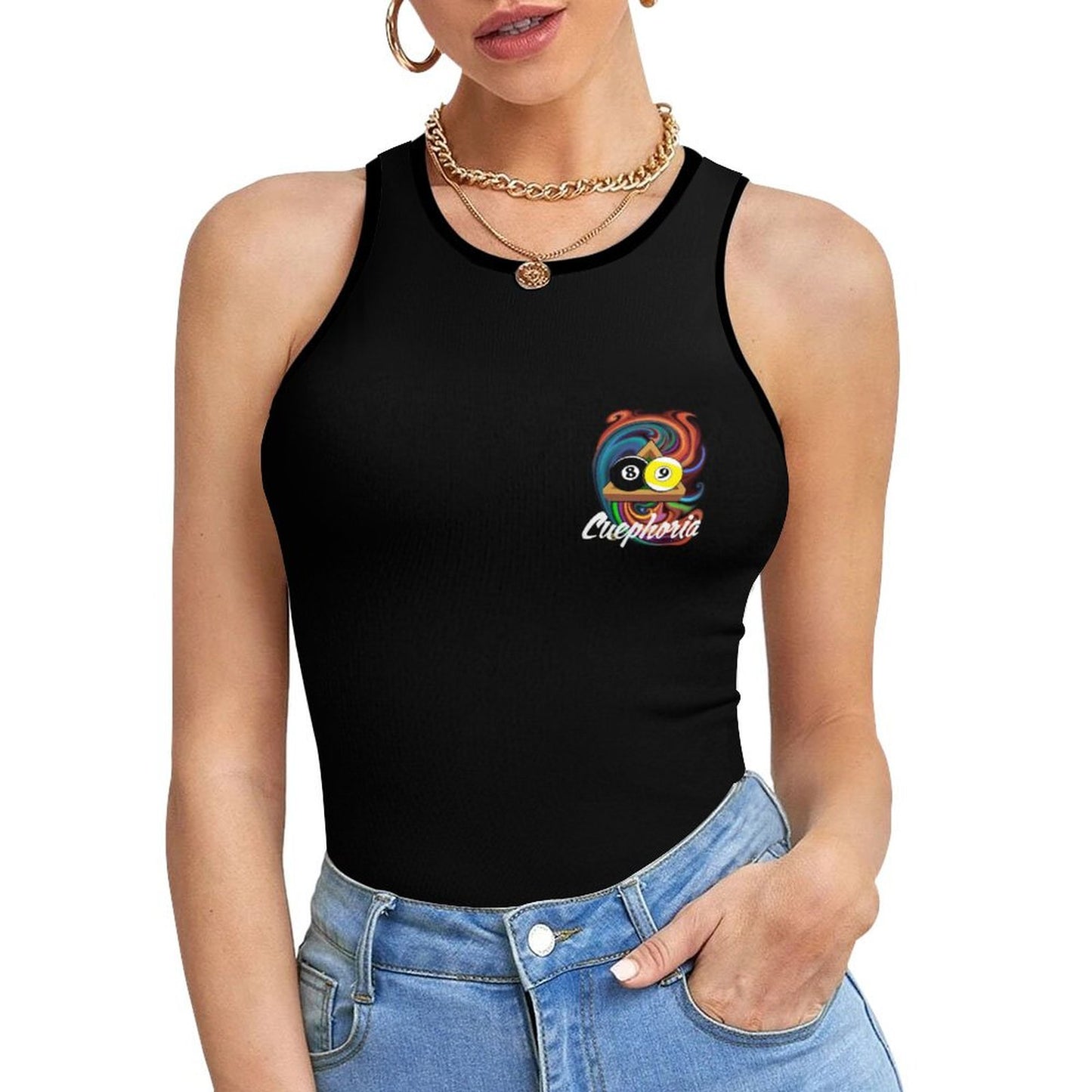 Cuephoria - Women's Short Tank Top