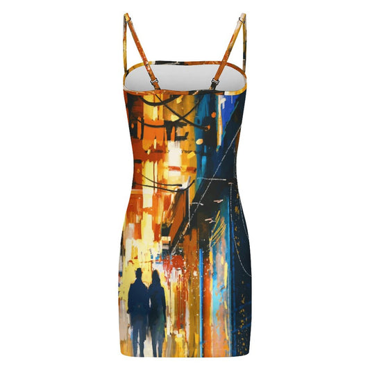 City Stroll  Slim Fit Mini Dress