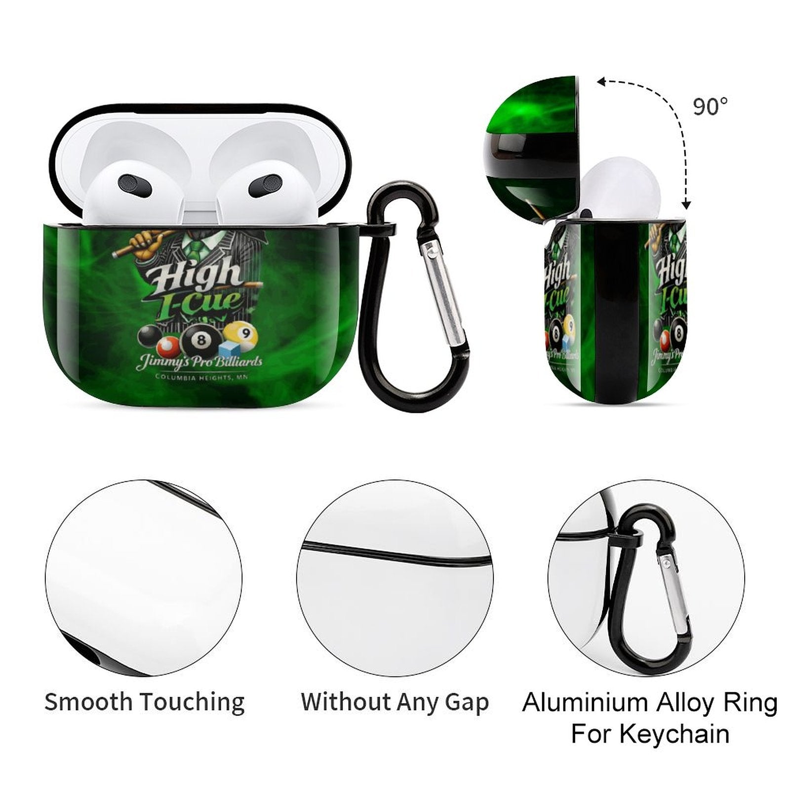 High I-Cue MN Airpods 3rd Generation Case Cover (All-Over Printing)