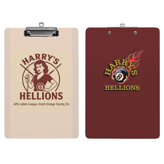 Team Harry's Hellions Acrylic Clipboard (A4)