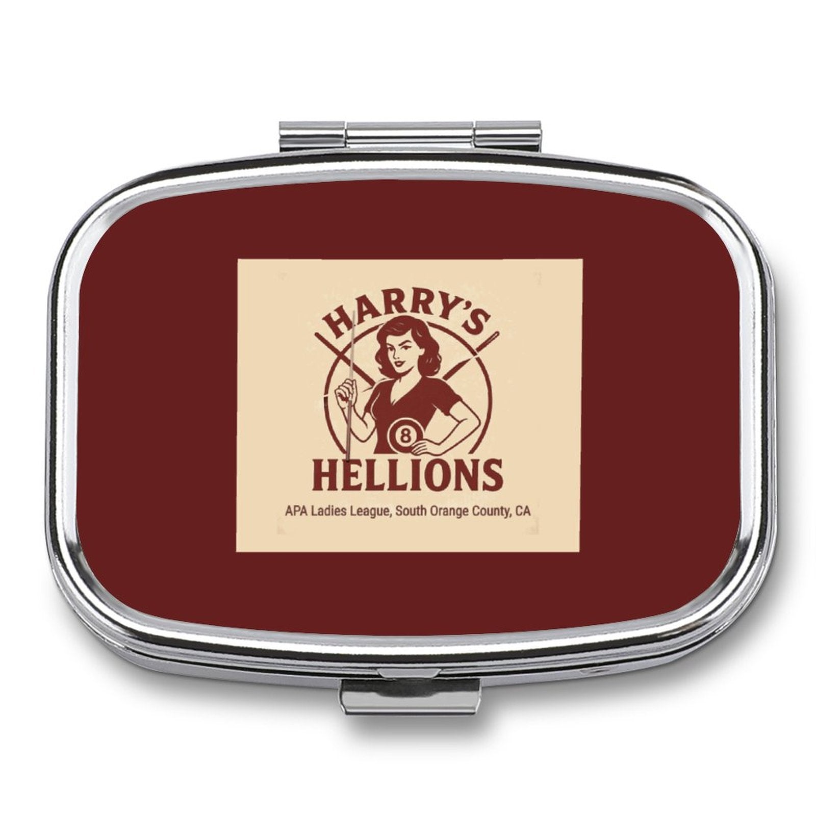Harry’s Hellions Portable Square Pill Box