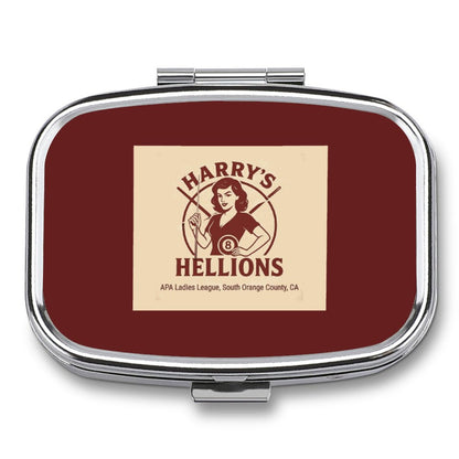 Portable Square Pill Box