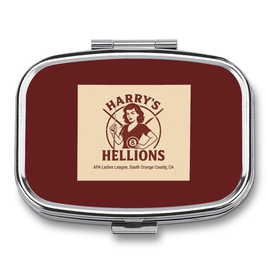 Portable Square Pill Box