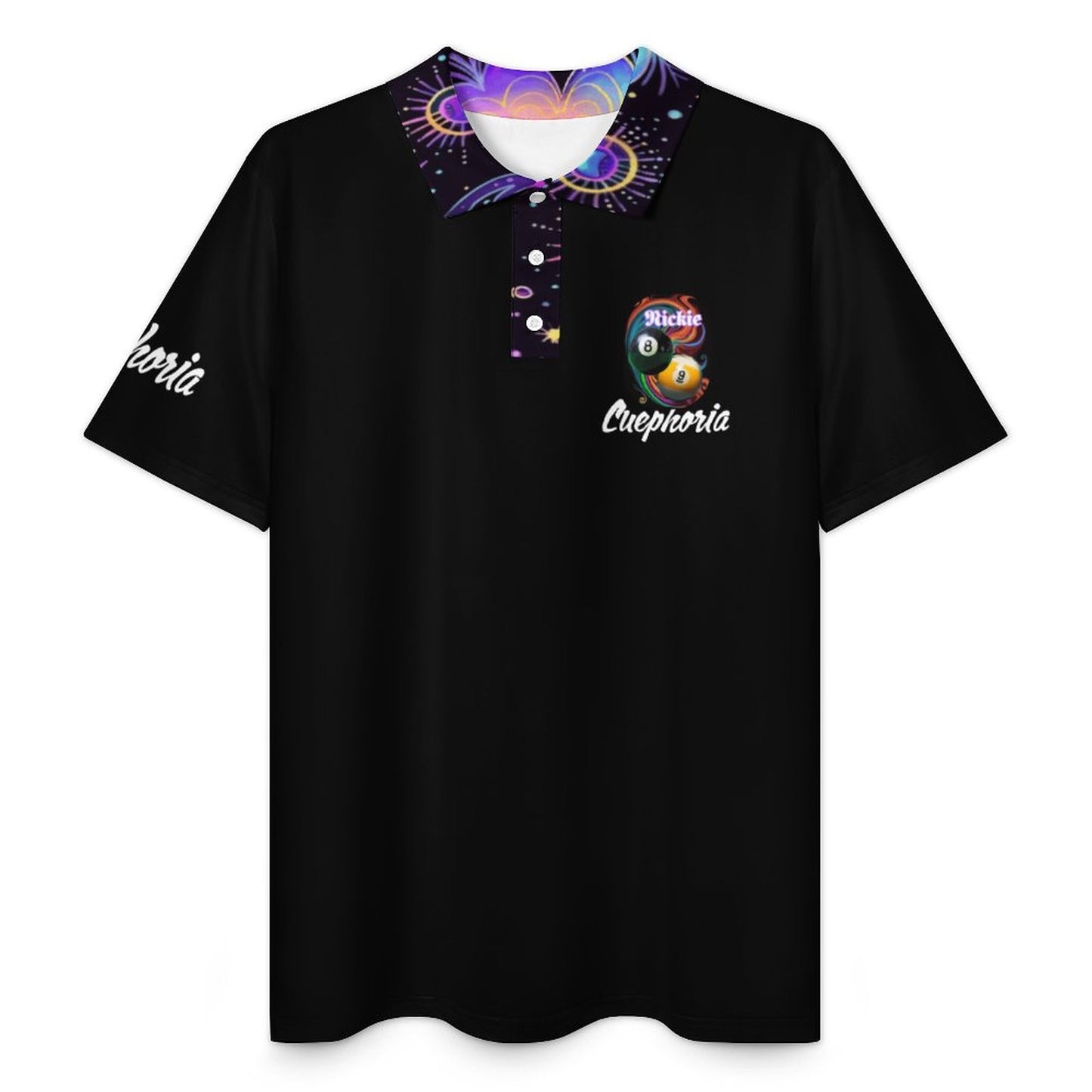 Cuephoria Men's Performance Polo