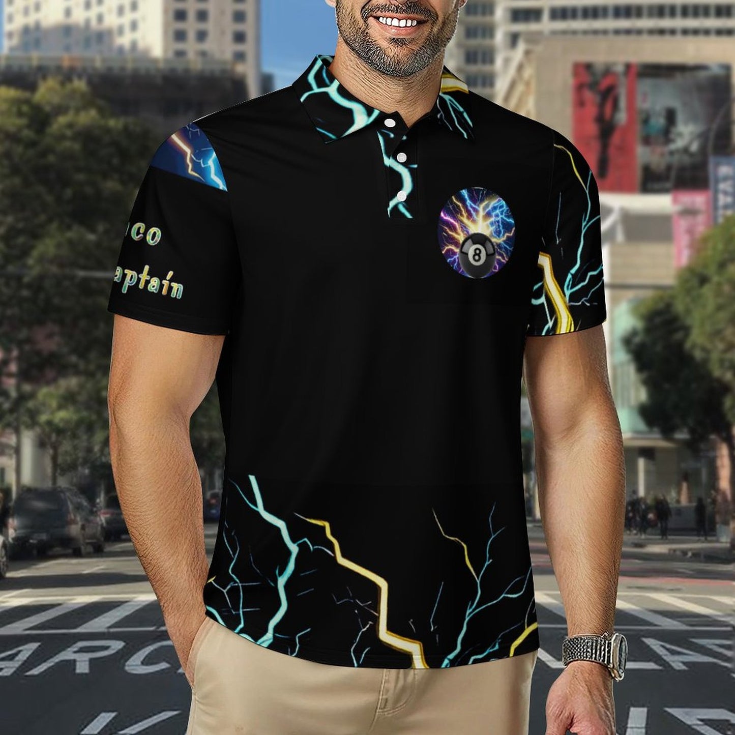 Team Frankenstein Men’s Quick Dry Polo Shirt