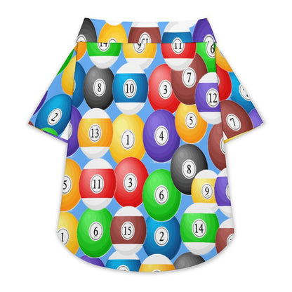 Pool Balls Collection: Classic Pet Shirt
