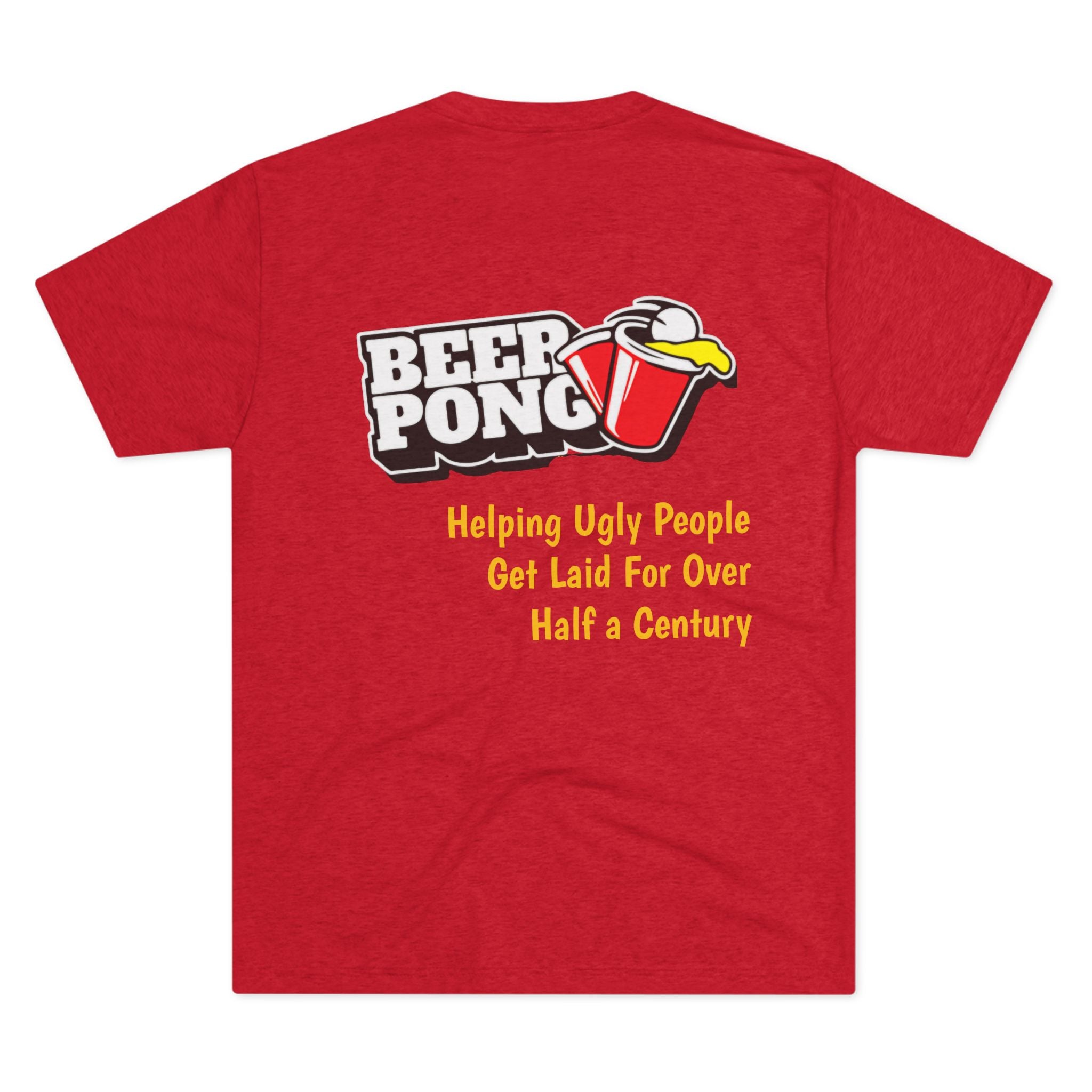 Unisex Beer Pong Crew Tee