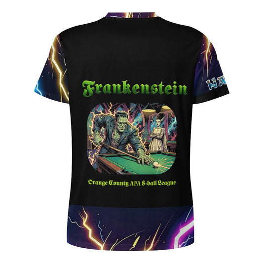 Frankenstein Men's Ice Silk Cooling Short Sleeve Shirt