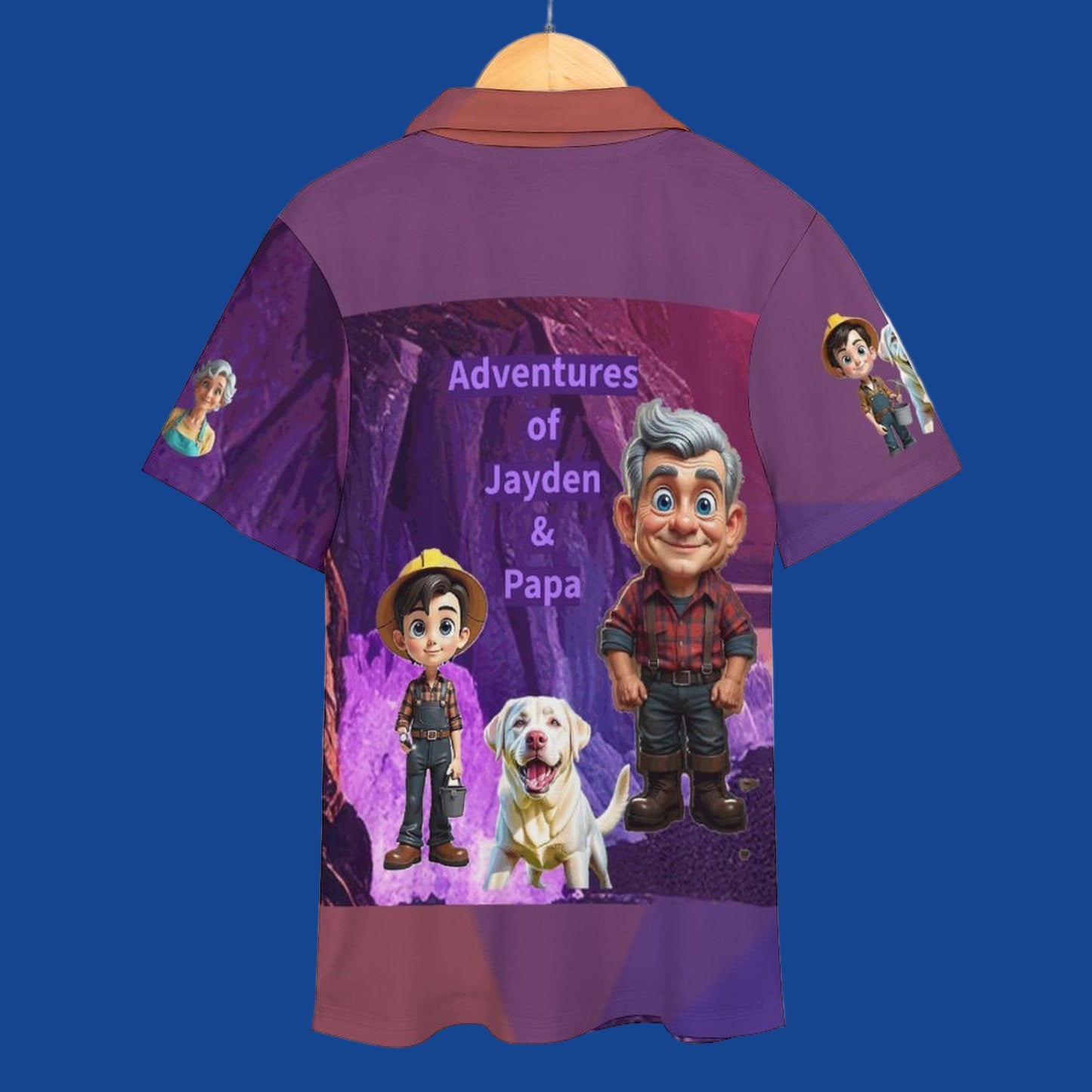 Jayden and Papa Children's Cotton Casual Button Down Shirts