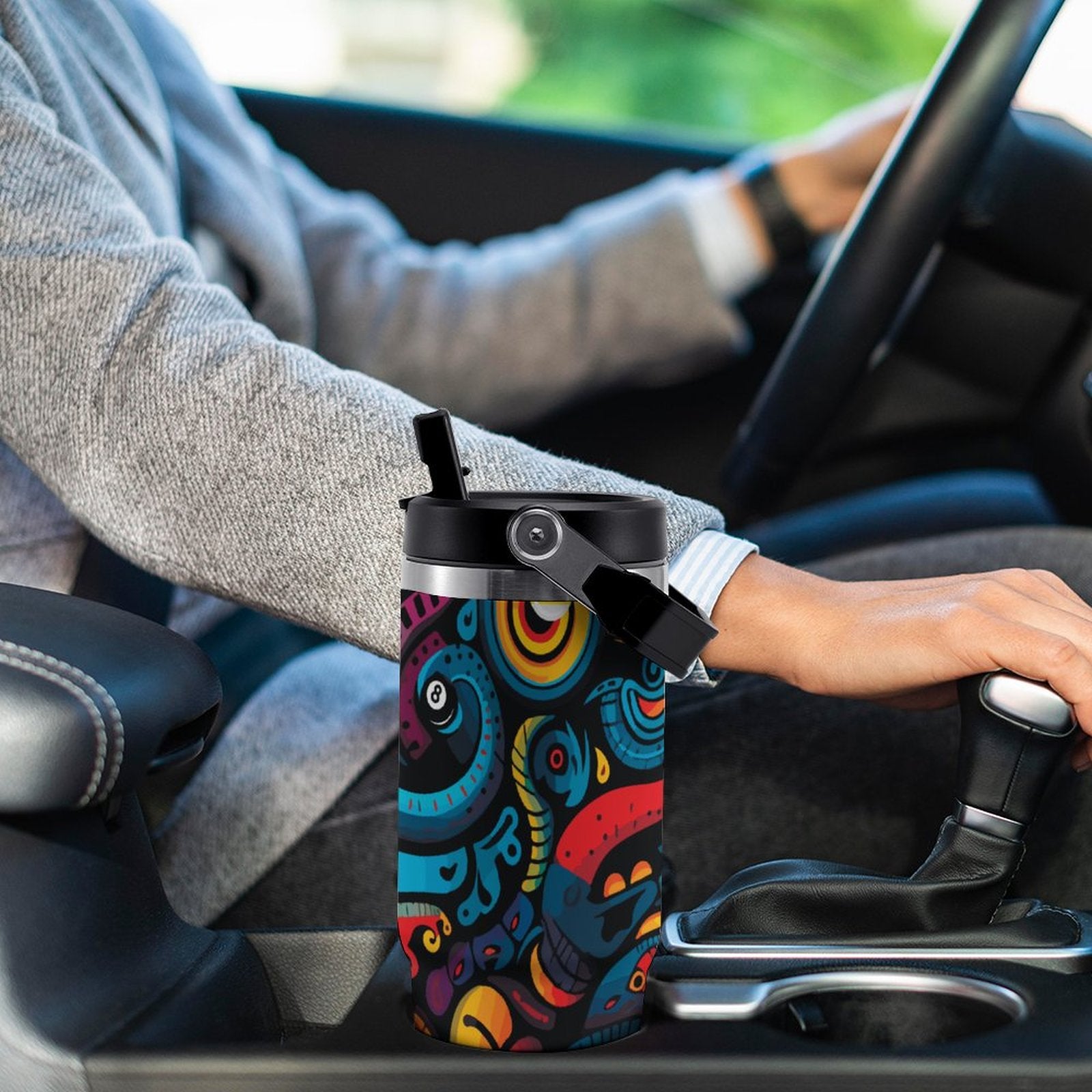 30oz Car Cup with Handle(All-Over Printing)