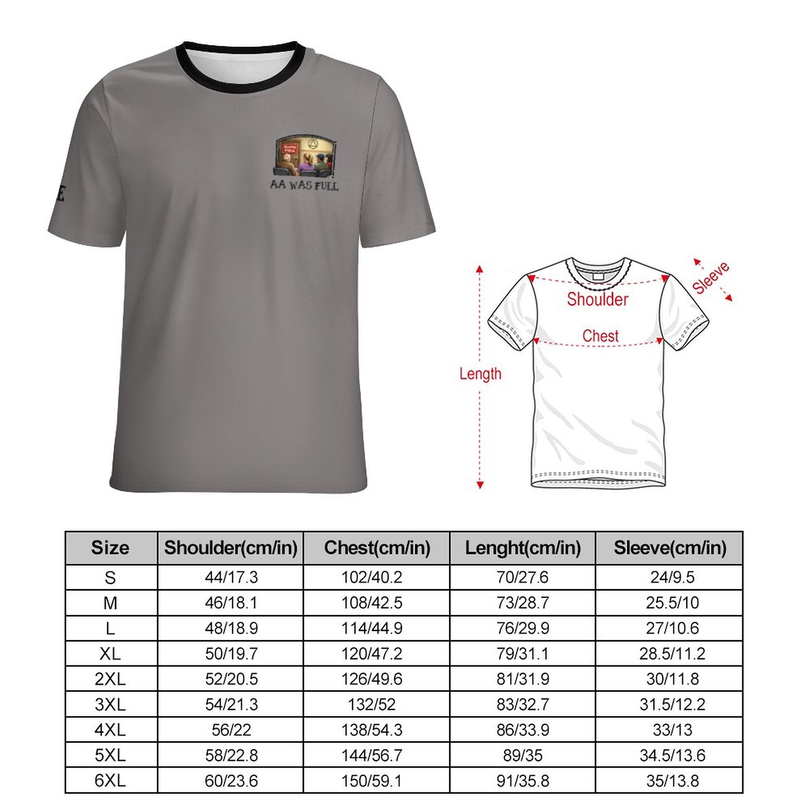 "AA Was Full" - Women’s Short Sleeve Performance T-Shirt – Soft Stretch, Breathable Fit