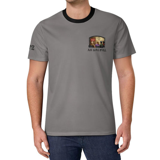 AA Was Full™ Short Sleeve Mesh Performance T-Shirt – Lightweight Crewneck