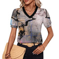 City Collection - Women's Bubble Sleeve Shirt