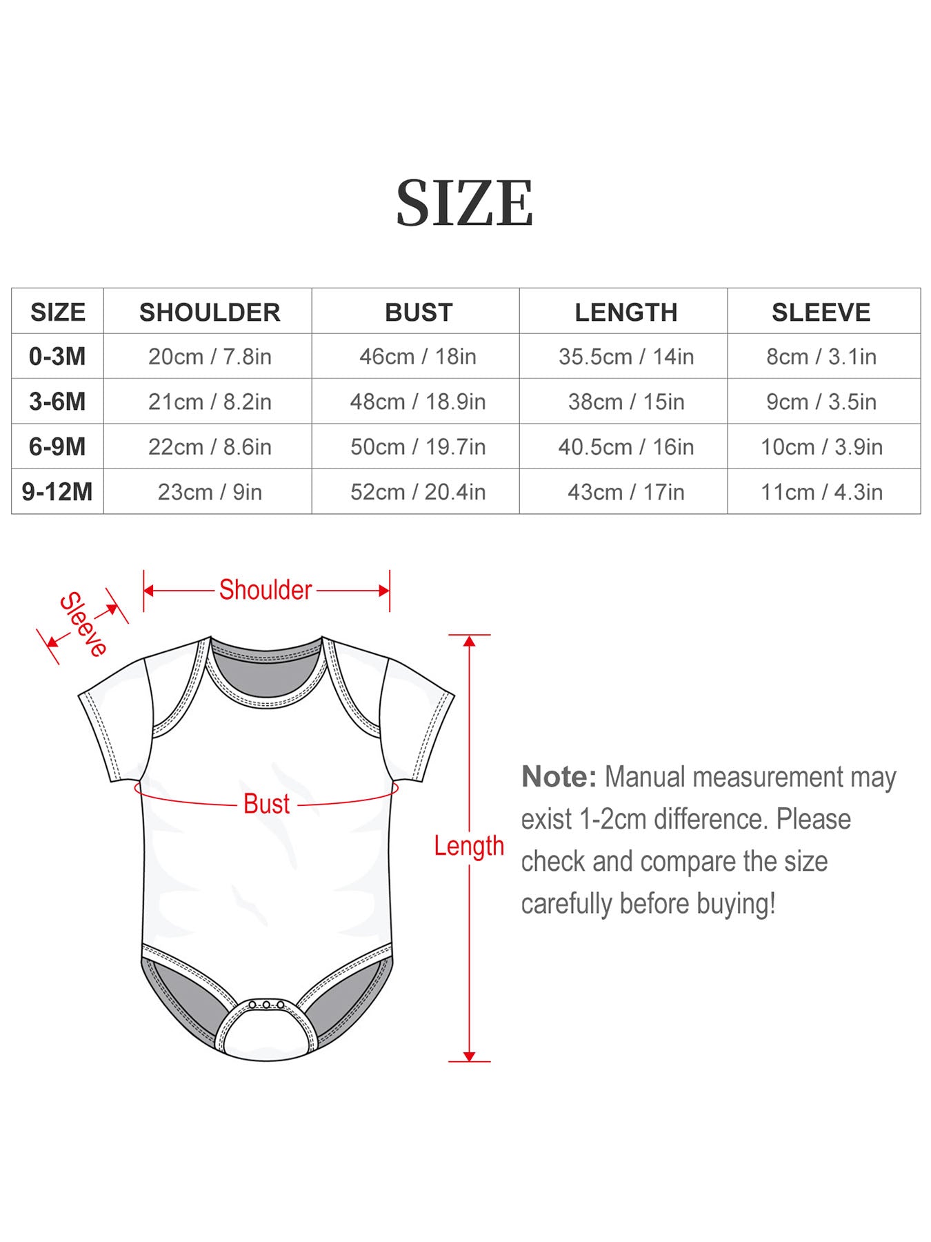 Perseverance  Unisex Cotton Short Sleeve Baby Romper
