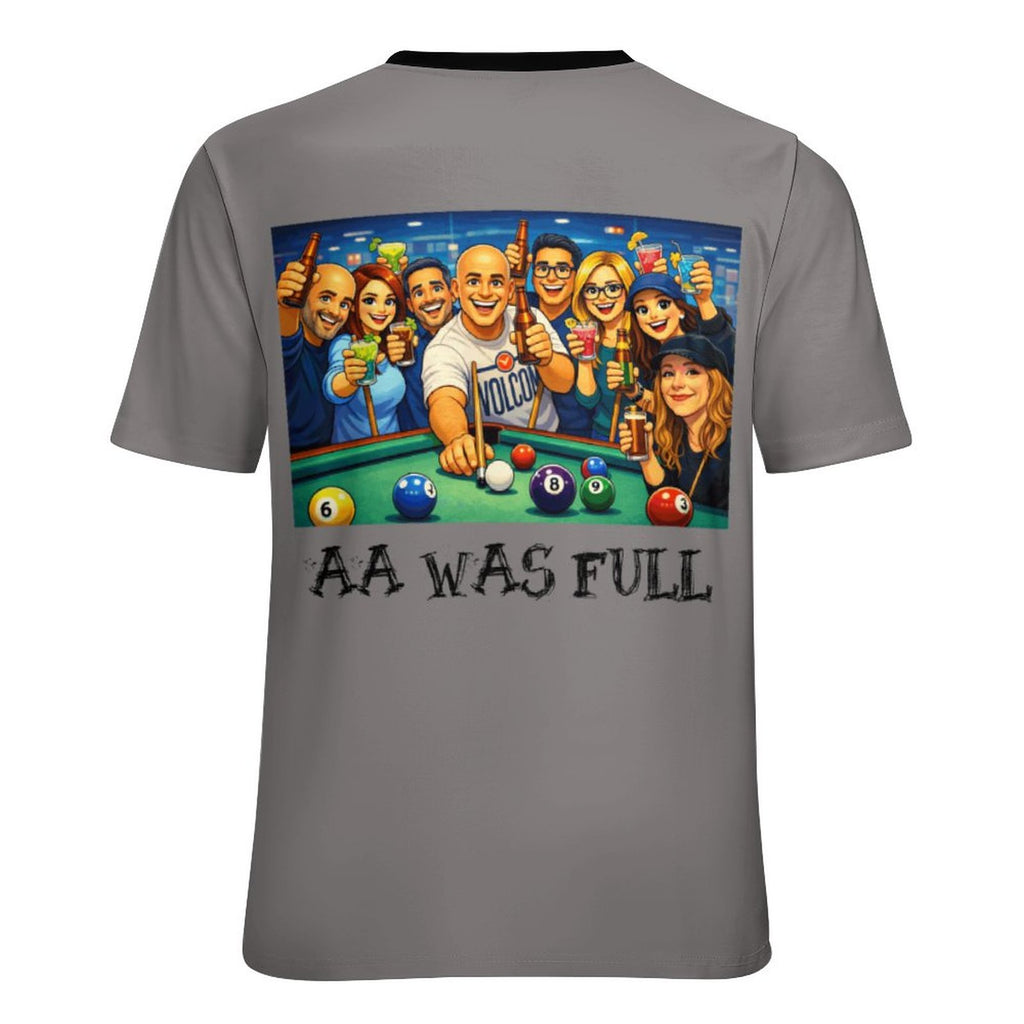 "AA Was Full" - Women’s Short Sleeve Performance T-Shirt – Soft Stretch, Breathable Fit