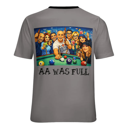 "AA Was Full" - Women’s Short Sleeve Performance T-Shirt – Soft Stretch, Breathable Fit