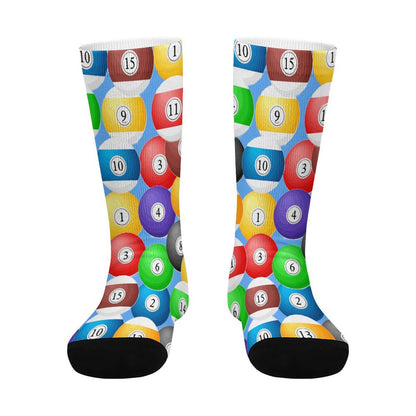 Personalized Contrast Color Socks for Kids