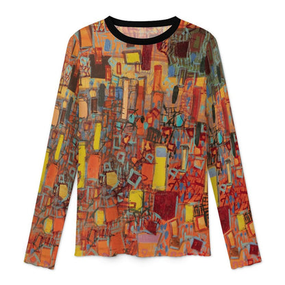 City Collection -  Long Sleeve Mesh T-Shirt