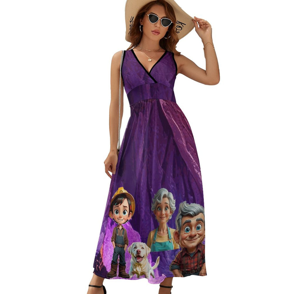 JTW v-neck dress