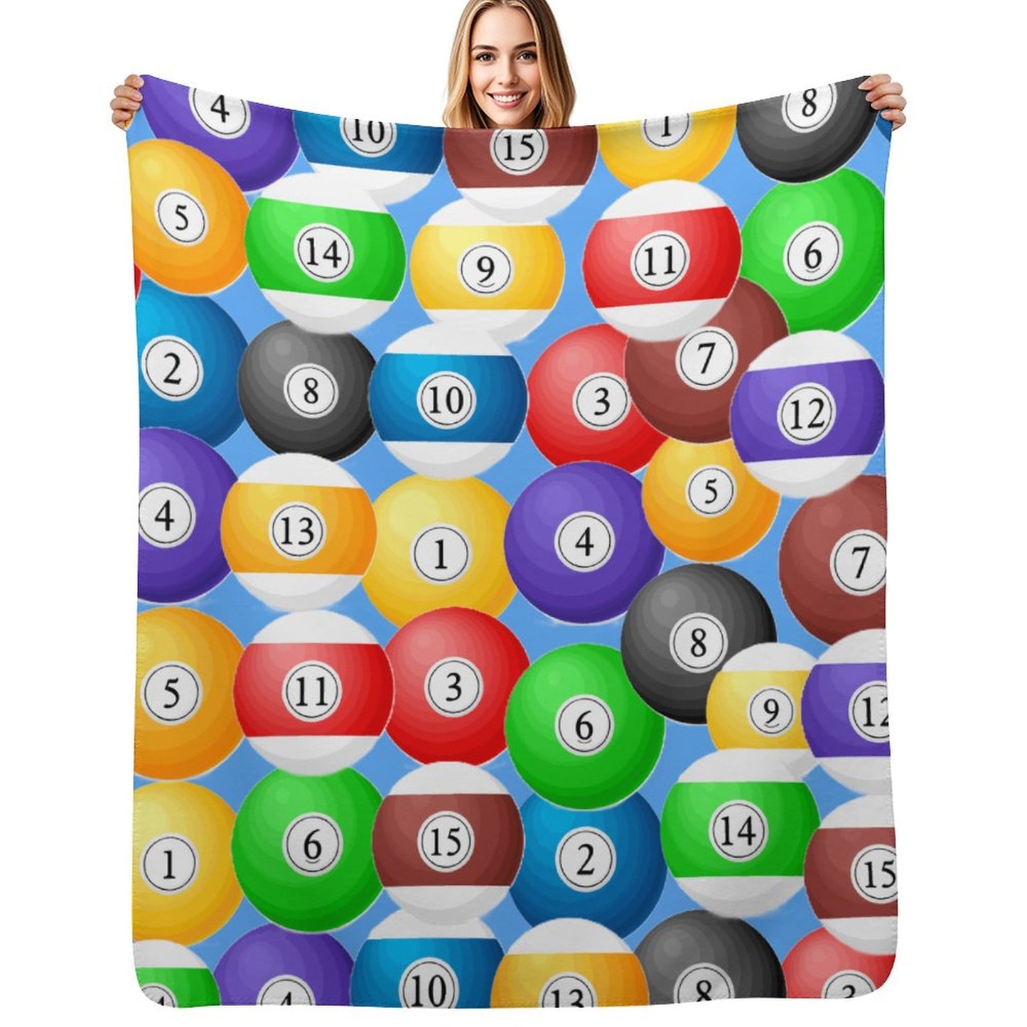 220gsm Sherpa Fleece Throw Blanket-50"×60"