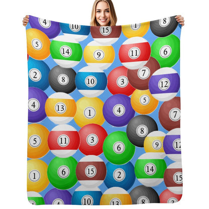 220gsm Sherpa Fleece Throw Blanket-50"×60"