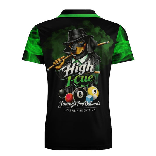 High I-Cue MN - Cotton Team Shirt - Cotton With Smoke Sleeves