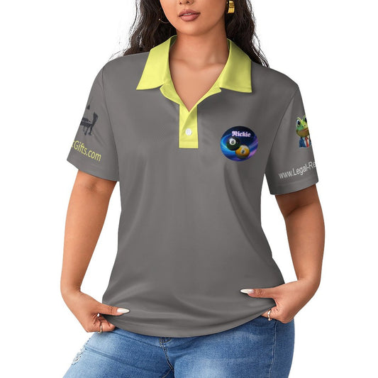 Nickie Individual Vegas Tournament Shirt Women’s Straight POLO Shirt
