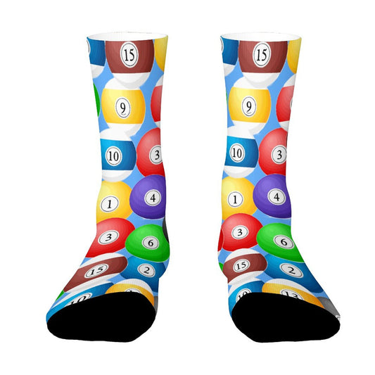 Personalized Contrast Color Socks for Adults