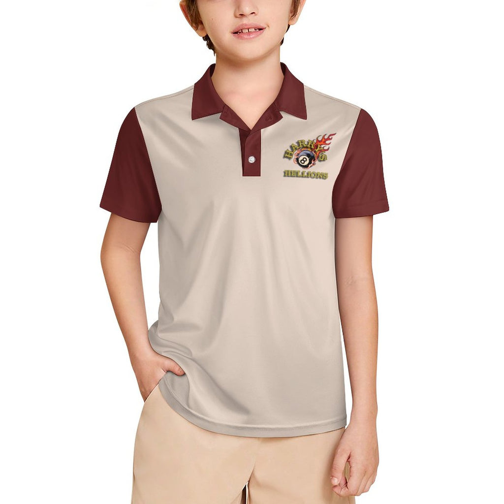 Harry’s Hellions Kids’ Cool Touch Polo Shirt (UPF 50+)