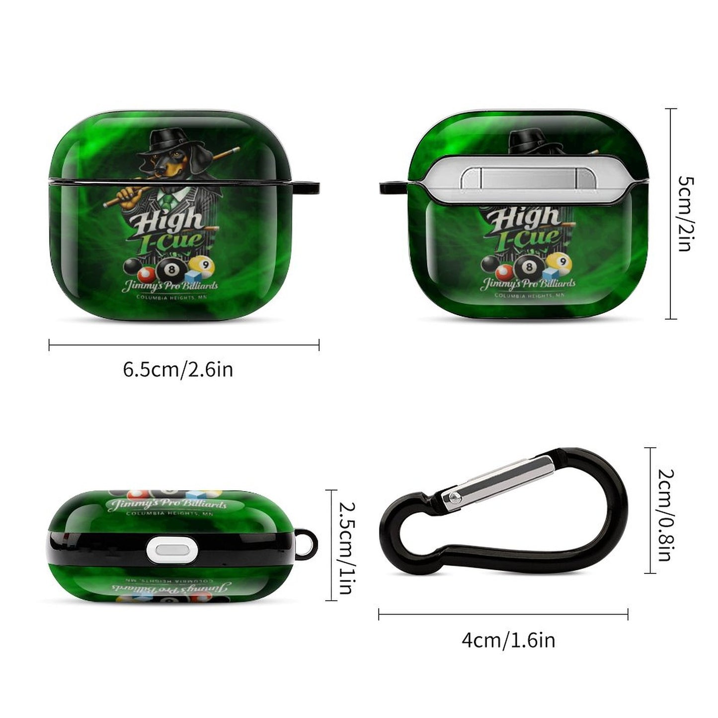 High I-Cue MN Airpods 3rd Generation Case Cover (All-Over Printing)