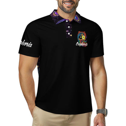 Cuephoria Men's Performance Polo