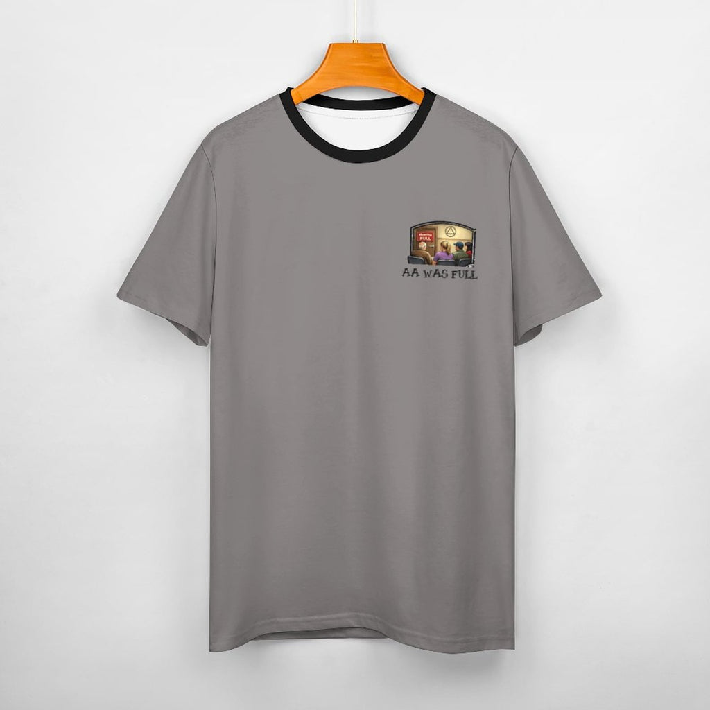 "AA Was Full" Women’s Classic Cotton Short Sleeve T-Shirt – Soft Crewneck Everyday Essential