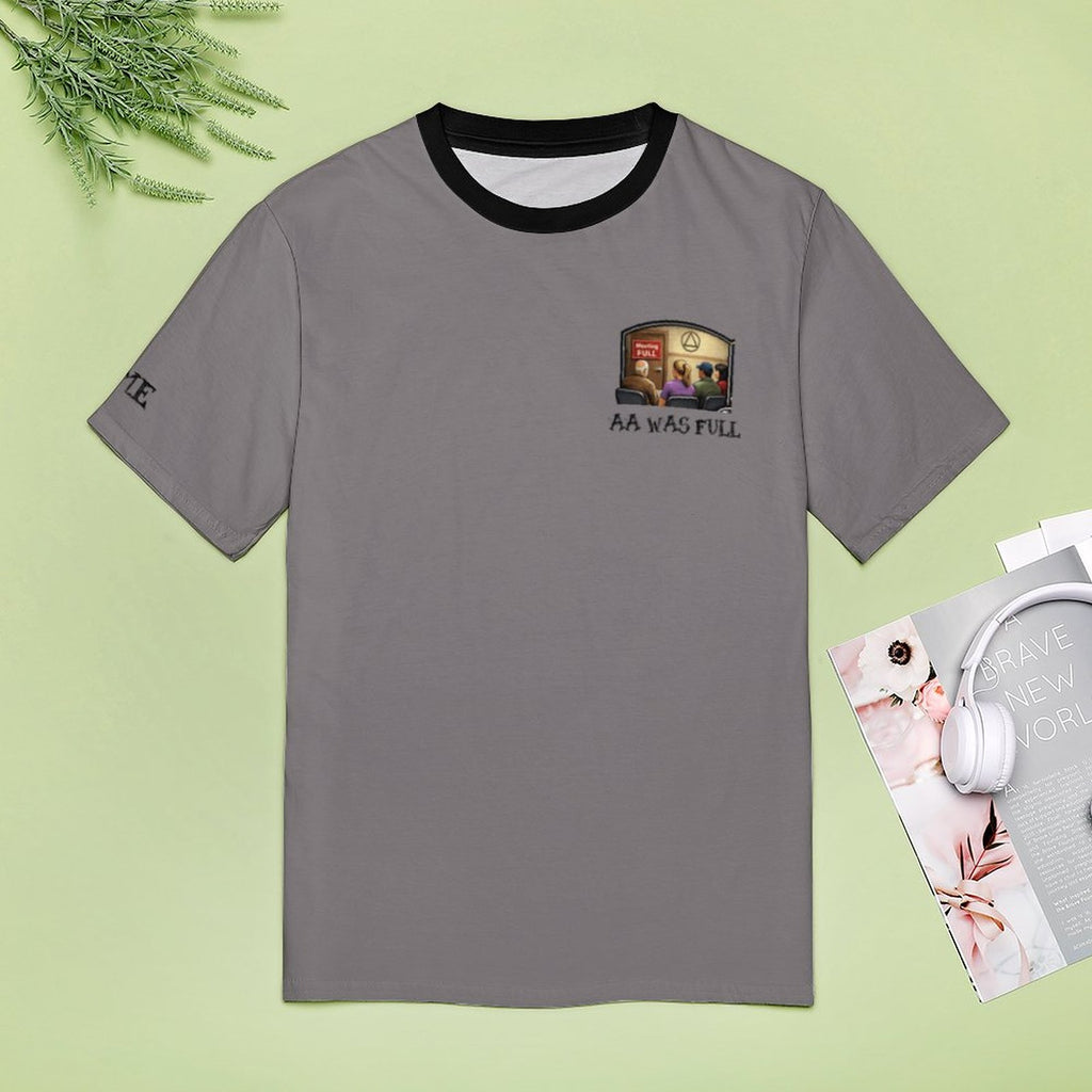"AA Was Full" - Women’s Short Sleeve Performance T-Shirt – Soft Stretch, Breathable Fit