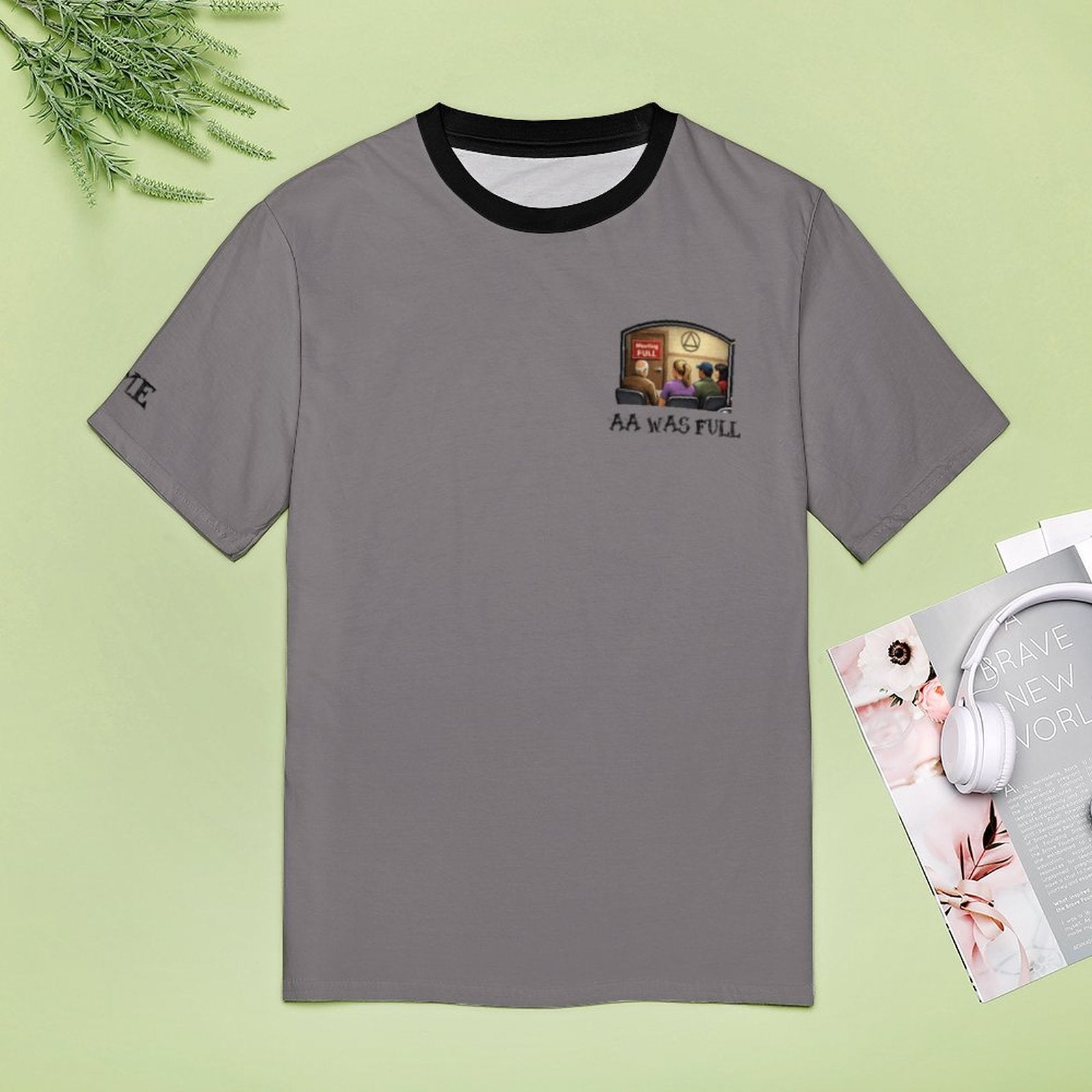 "AA Was Full" - Women’s Short Sleeve Performance T-Shirt – Soft Stretch, Breathable Fit