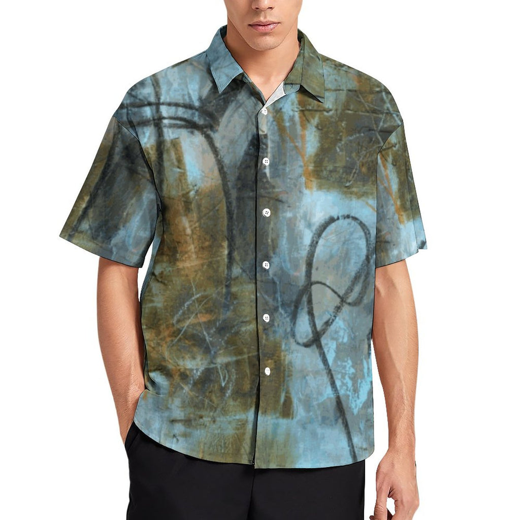 DTG 100gsm A Short Sleeved Shirt With Pockets(All-Over Printing)