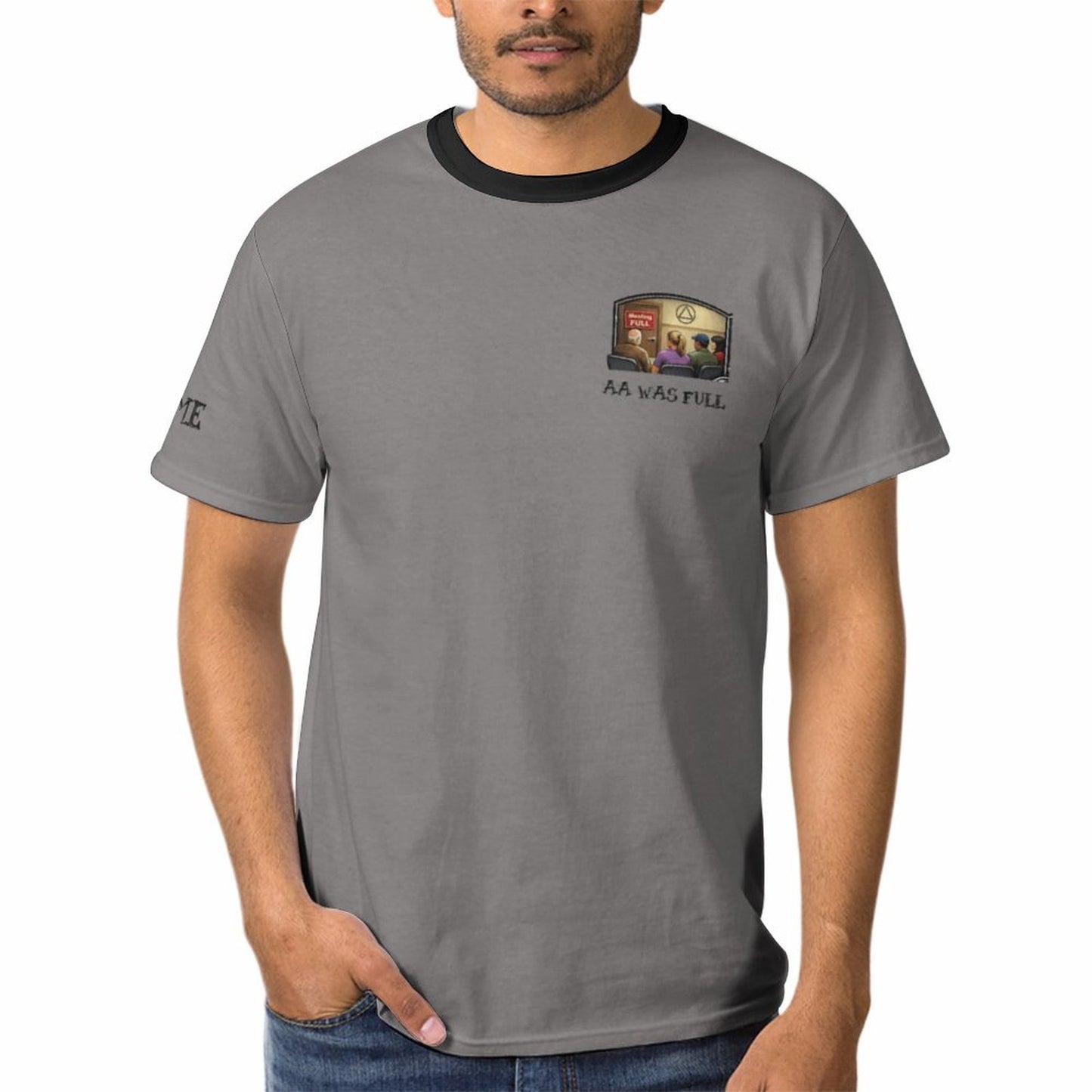 AA Was Full Men’s Classic Short Sleeve Performance T-Shirt