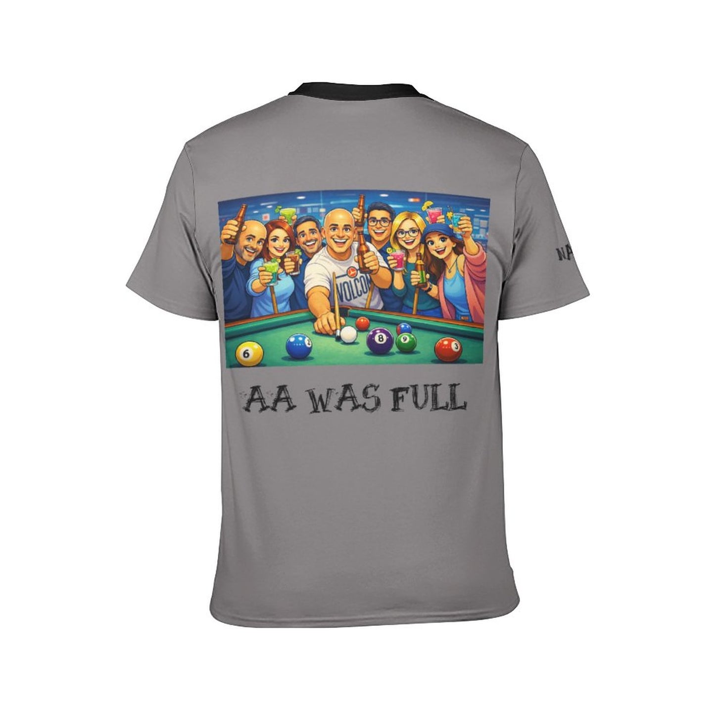 AA Was Full Men’s Classic Short Sleeve Performance T-Shirt