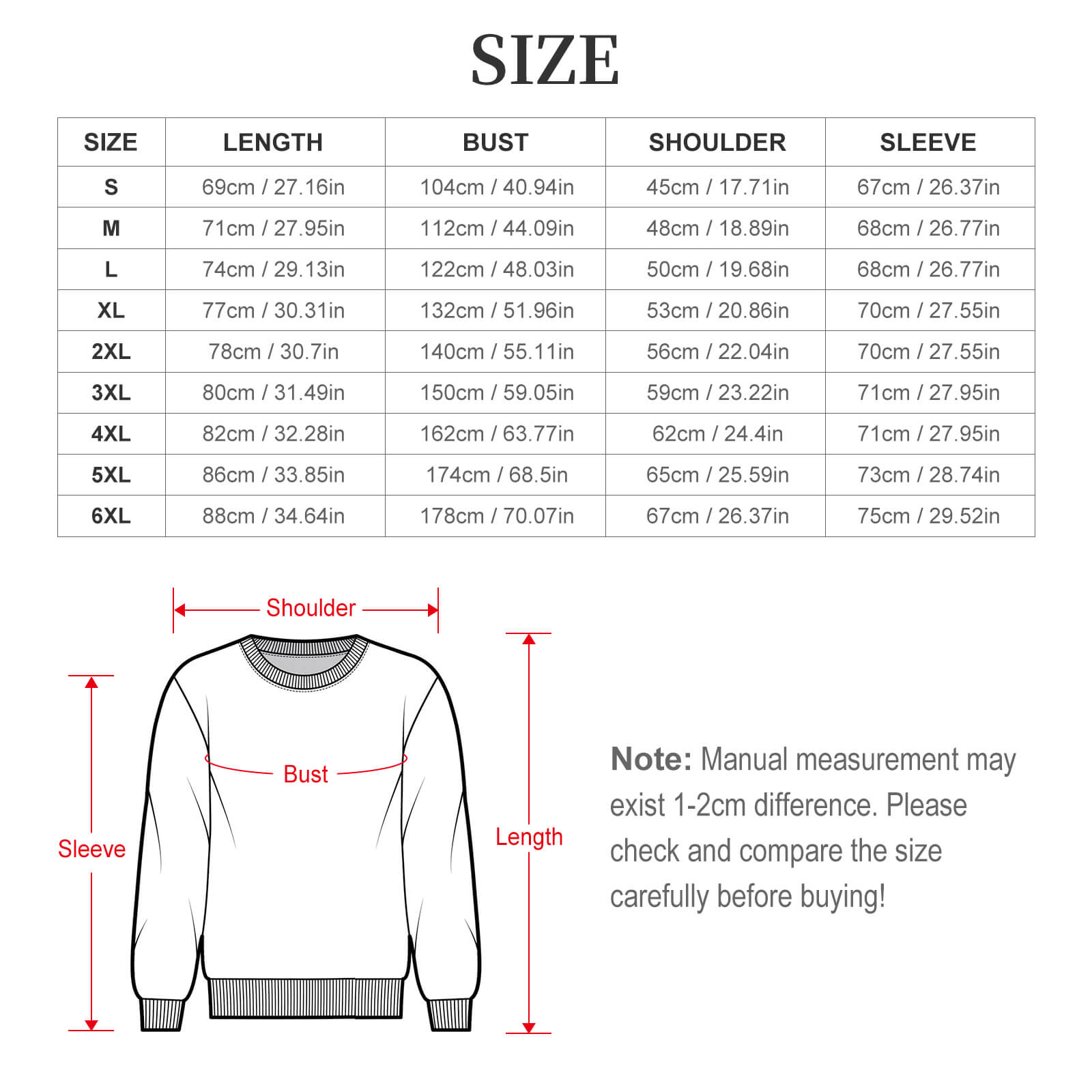 The Villains Oversized Thick Pullover Sweater