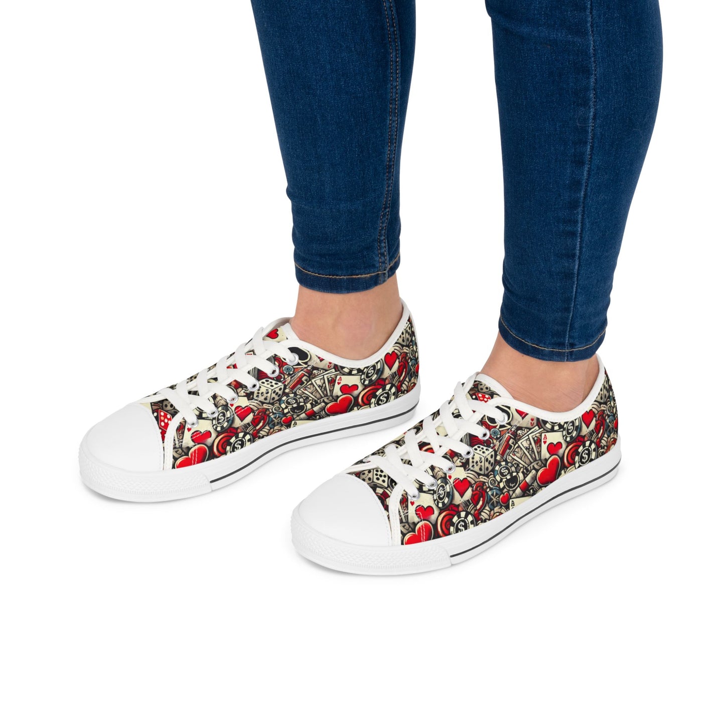 Unisex - Casino low rop sneakers