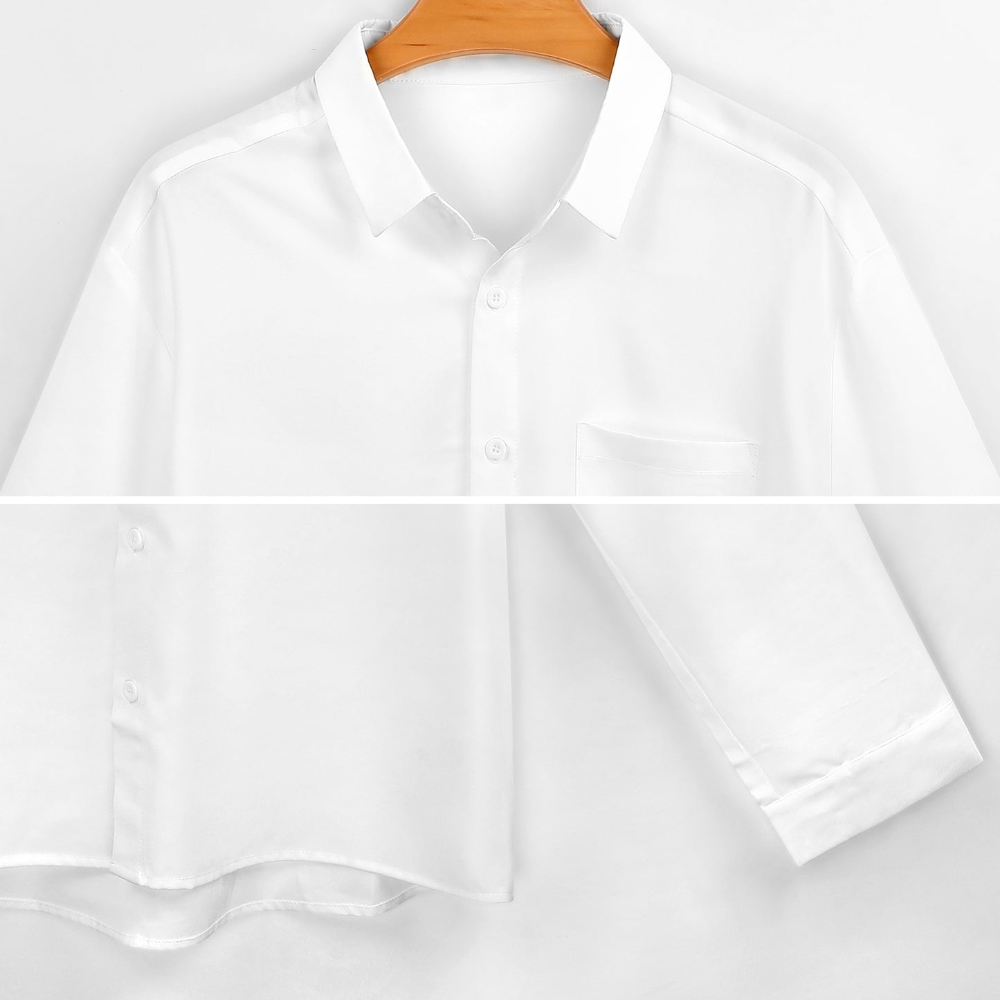Cue-Tastic Team Shirt - Men's Long Sleeved Lapel Collar Shirt