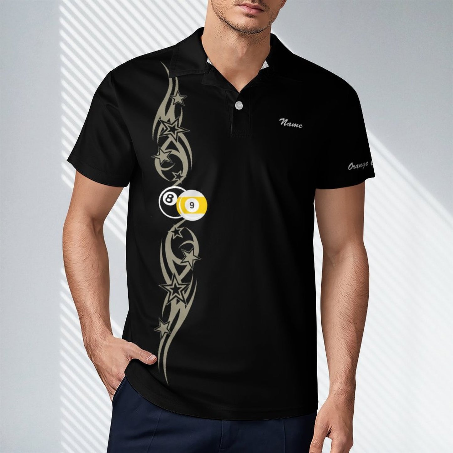 Cue-Tastic Team Shirt - Men's Cotton Polo