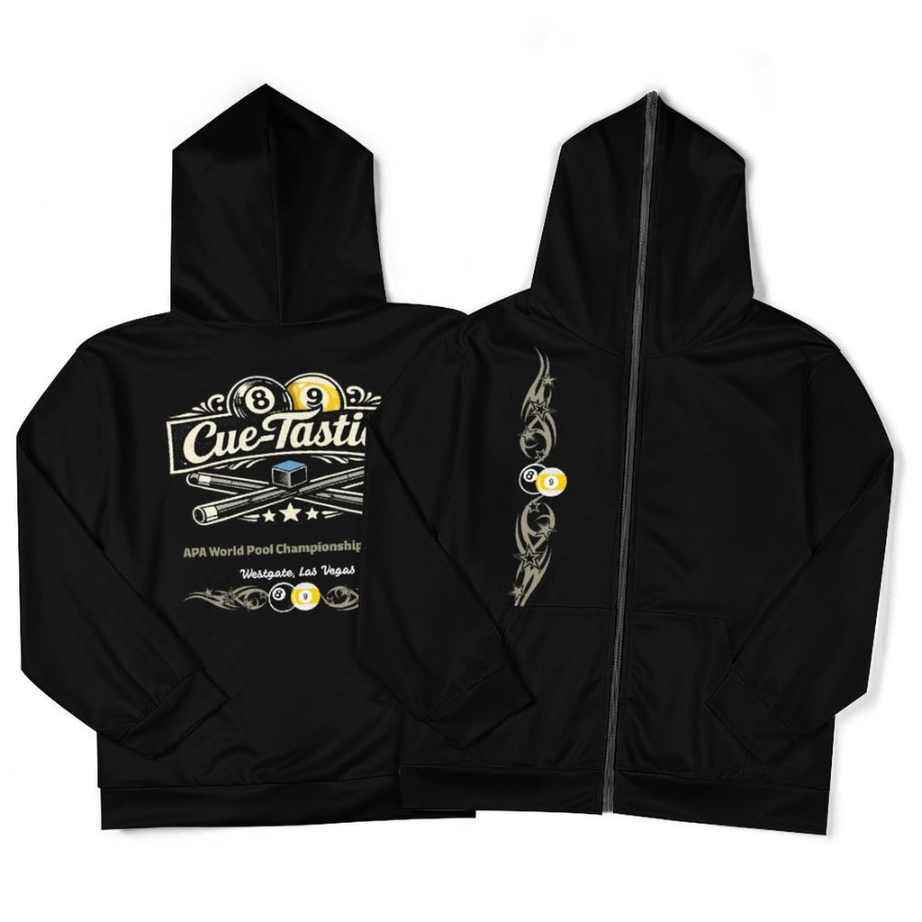 Cue-Tastic Team Shirt - Unisex Full Zipper Hoodie