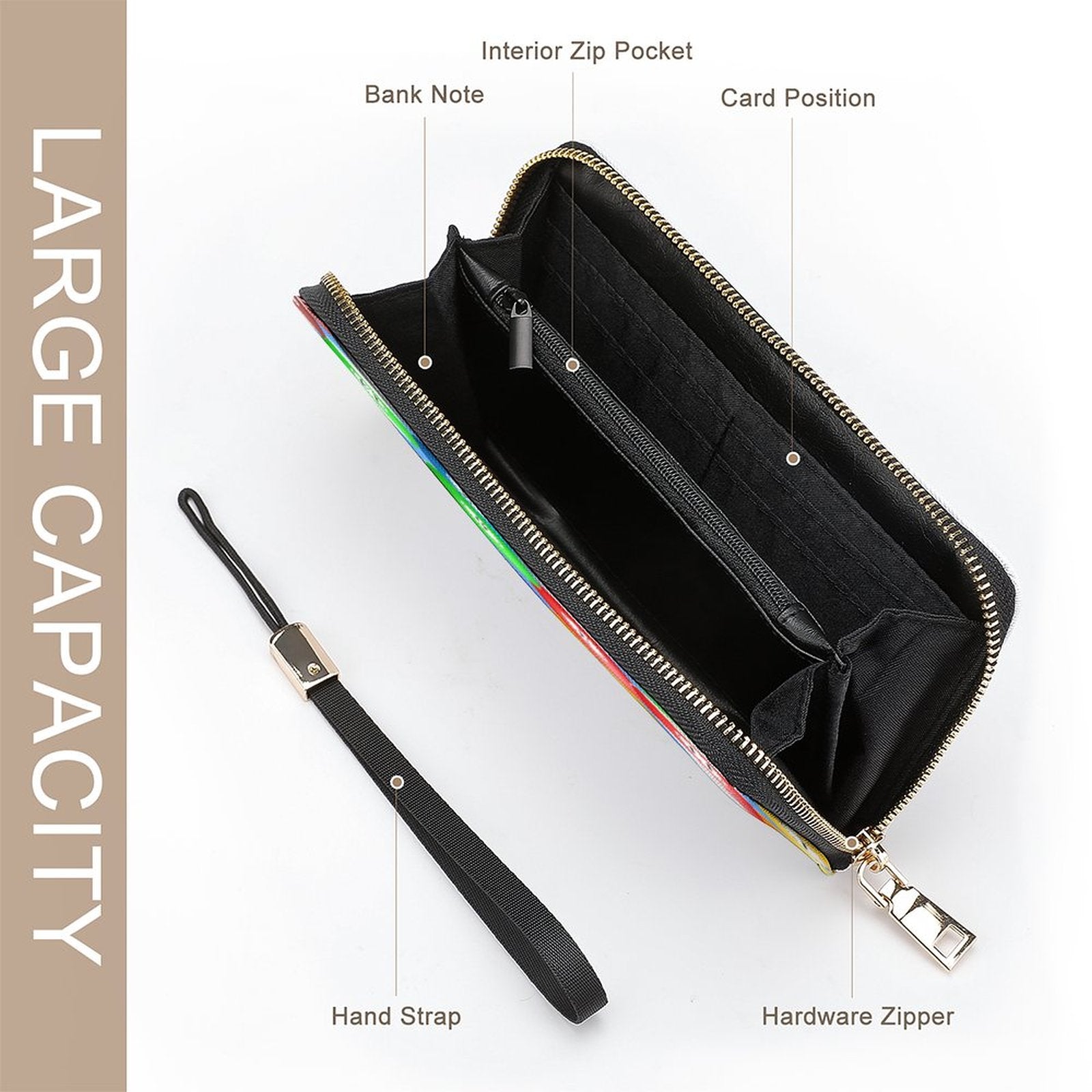 Pool Balls Collection: Horizontal Wristlet Wallet