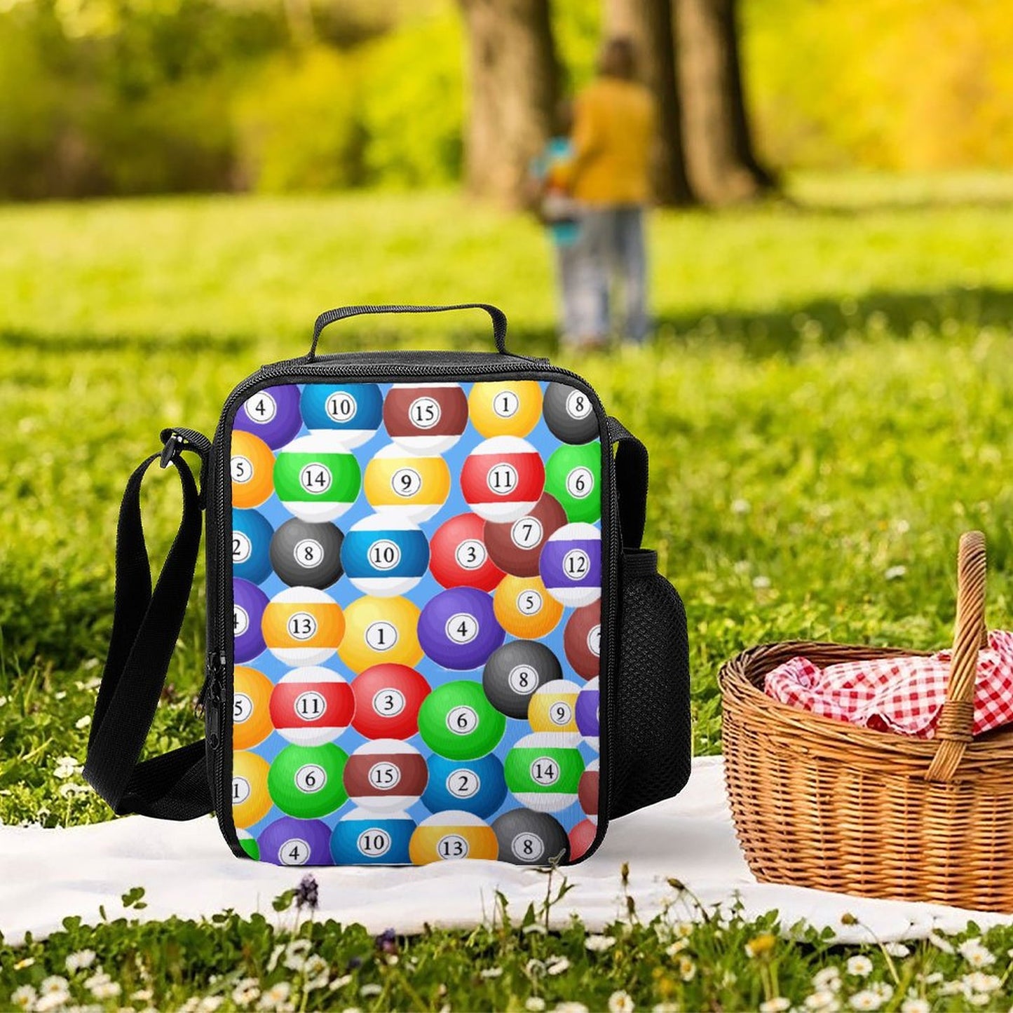 Insulated Lunch Bag with 600D Polyester